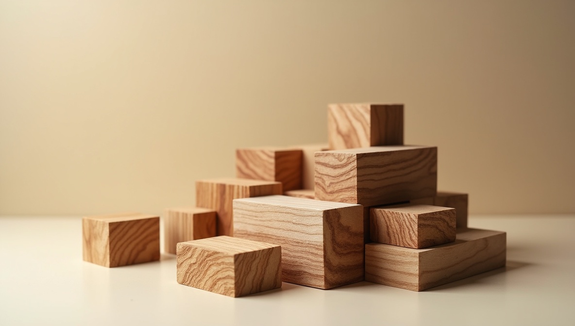 Prizelonvorb träklossar